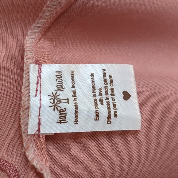 Tiare Hawaii Jagger Embroidered Floral Dyed Kimono NWT OS - Picture 12 of 17